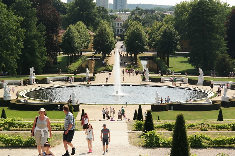 Schloss und Park Sanssouci in Potsdam