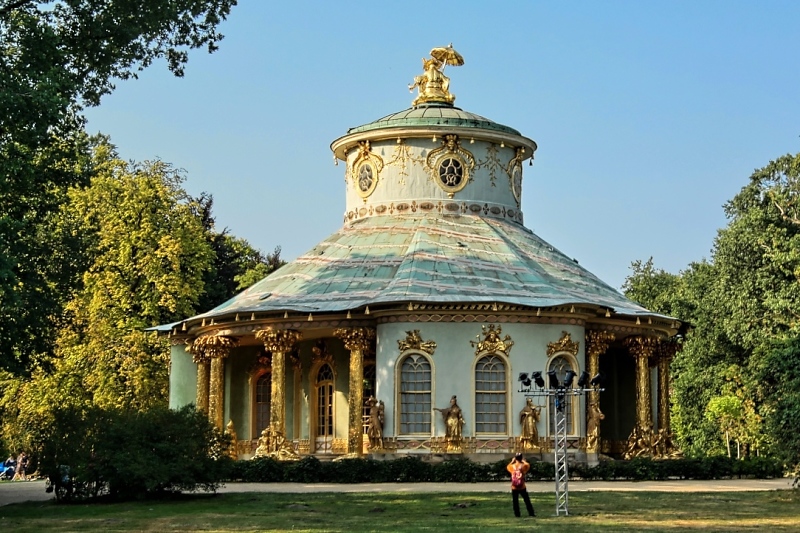 Schloss und Park Sanssouci in Potsdam