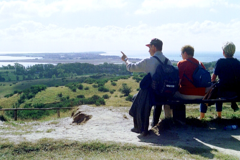 Blick auf Hiddensee