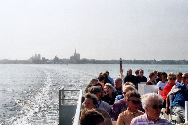 &Uuml;berfahrt von Stralsund nach R&uuml;gen